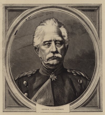 General von Steinmetz by English School
