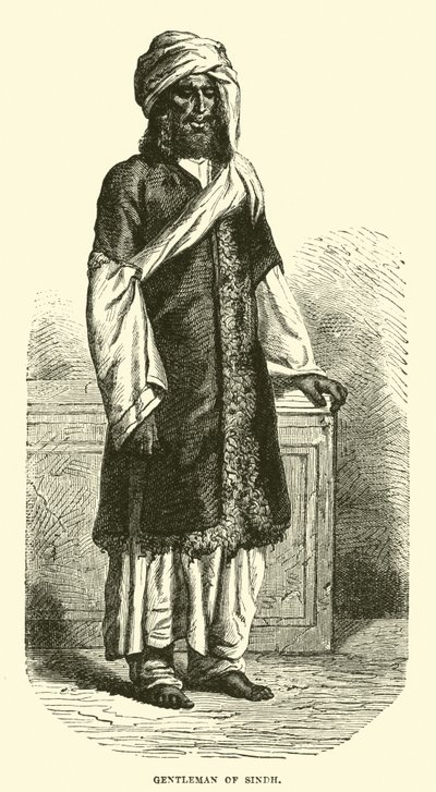 Gentleman of Sindh by English School