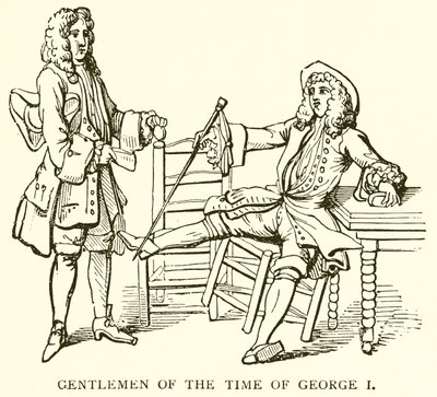 Gentlemen of the Time of George I by English School