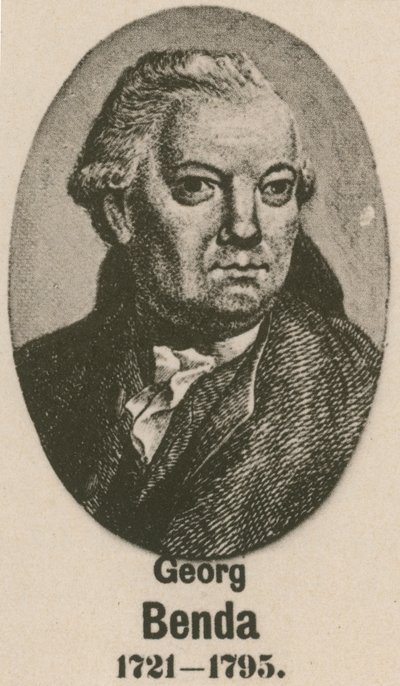 Georg Benda by English School