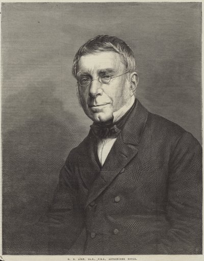 George Biddell Airy by English School