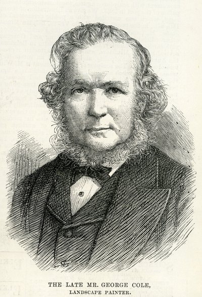 George Cole (1810-83) from The Illustrated London News 29th September, 1883 by English School