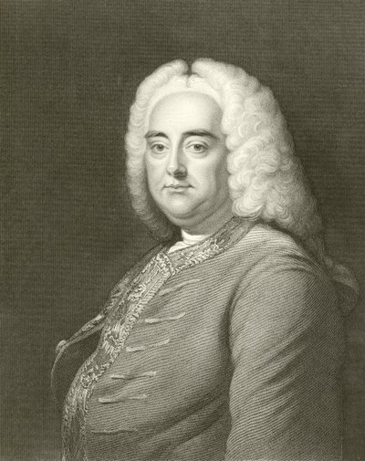 George Frideric Handel by English School