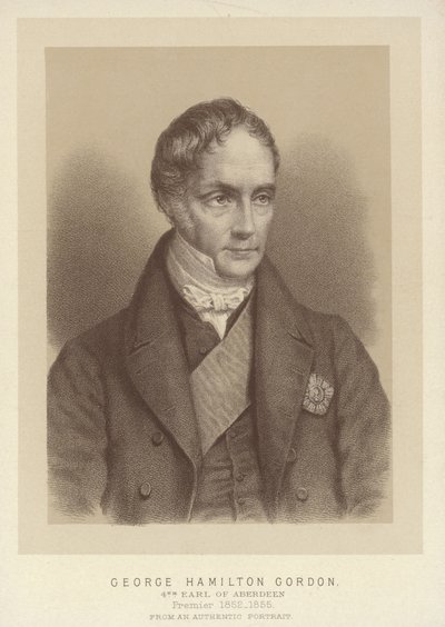 George Hamilton-Gordon, 4th Earl of Aberdeen by English School