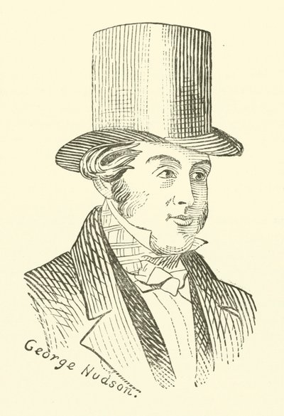 George Hudson, the Railway King by English School