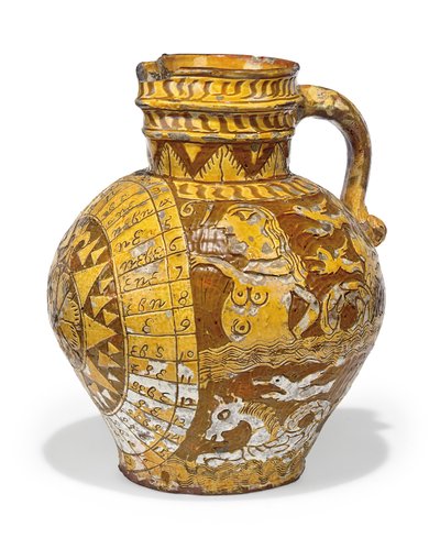 George III North Devon jug, 1761 by English School