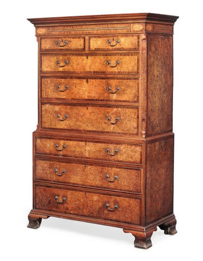 George III tallboy, late 18th century by English School