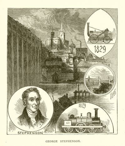 George Stephenson by English School
