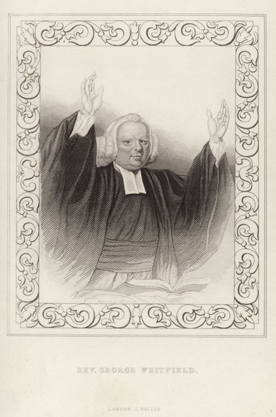 George Whitfield by English School