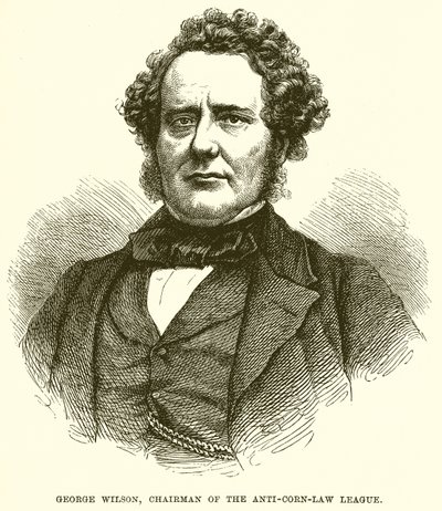 George Wilson, Chairman of the Anti-Corn-Law League by English School