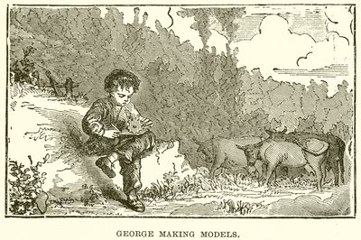 George making Models by English School