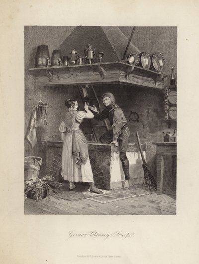 German Chimney Sweep by English School