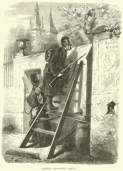 German exploring party by English School