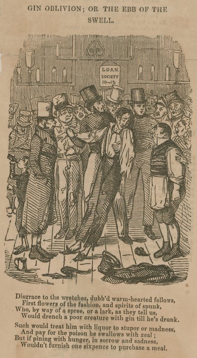 Gin Oblivion; or, The Ebb of the Swell by English School