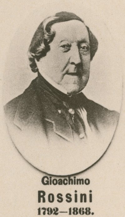Gioachimo Rossini by English School