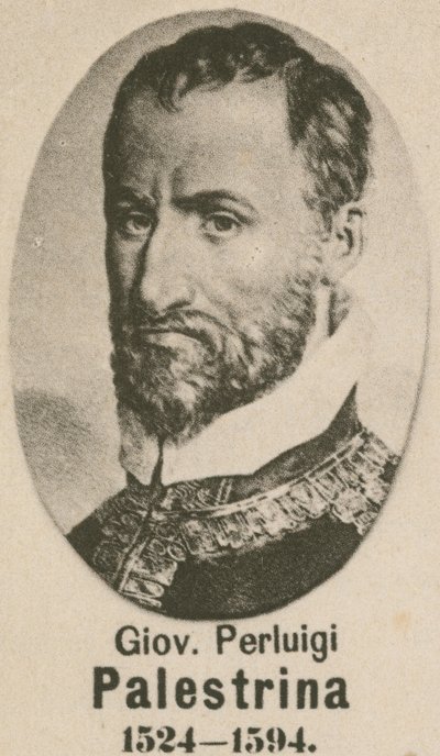 Giovanni Pierluigi da Palestrina (engraving) by English School