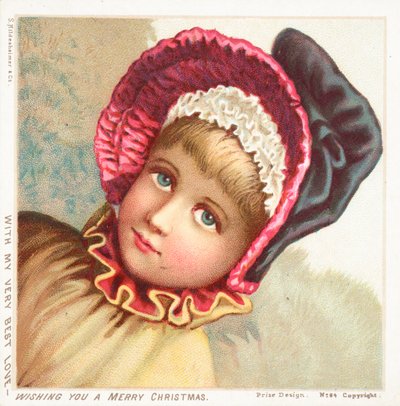 Girl in Bonnet by English School