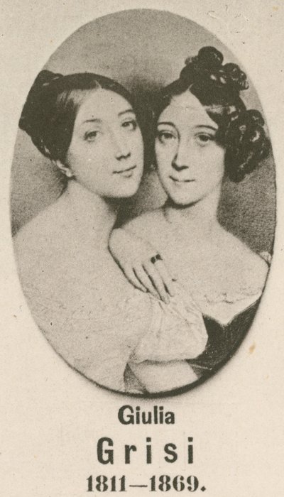 Giulia Grisi by English School