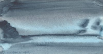 Glacier Glow by Night, 1934-37 by English School