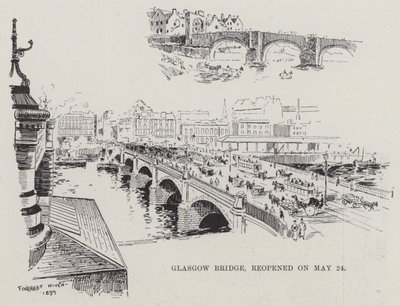 Glasgow Bridge, reopened on 24 May by English School