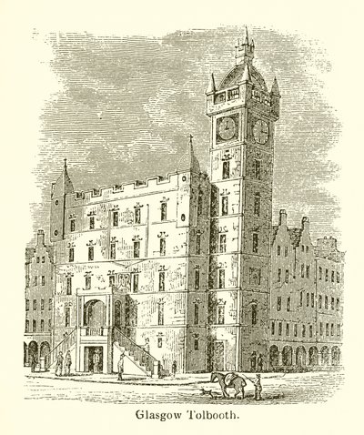 Glasgow Tolbooth by English School