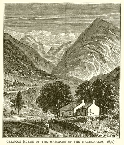 Glencoe (Scene of the Massacre of the Macdonalds, 1692) by English School