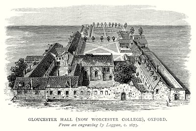 Gloucester Hall (now Worcester College), Oxford by English School