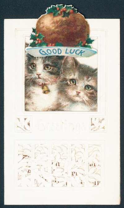 Good Luck - Christmas greetings card by English School