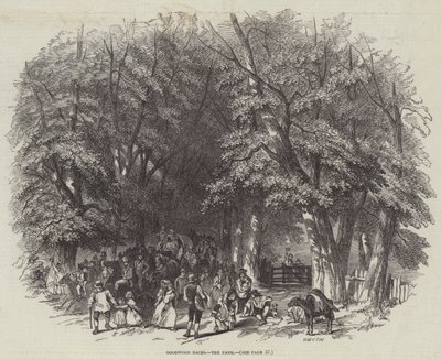 Goodwood Races, the Park by English School
