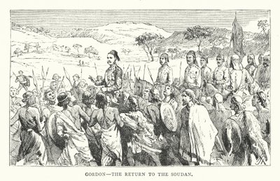 Gordon, the Return to the Soudan by English School
