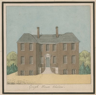 Gough House in Chelsea by English School