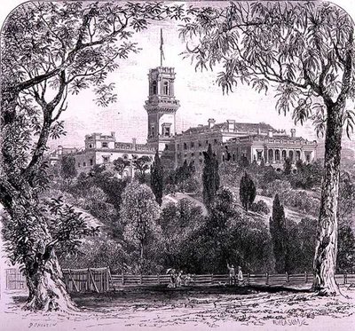 Government House, Melbourne, Australia, from 