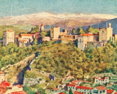 Granada, The Alhambra by English School