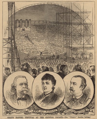 Grand Handel Festival at the Crystal Palace by English School