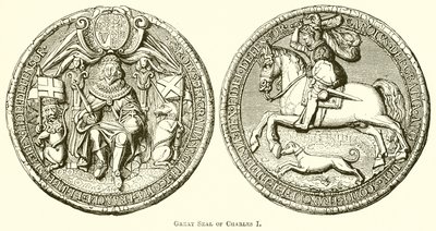 Great Seal of Charles I by English School