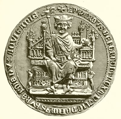 Great Seal of Edward I by English School