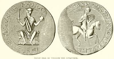 Great Seal of William the Conqueror by English School