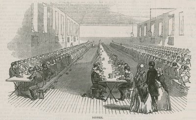 Greenwich Royal Hospital Schools; Dinner by English School