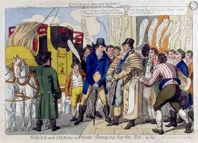 Greys and Duns, or A Prime Bang Up for the Bit, pub. by Thomas Tegg by English School