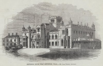 Grittleton House, near Chippenham, Wilts by English School