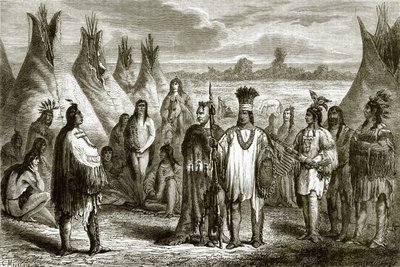 Group of Indians by English School