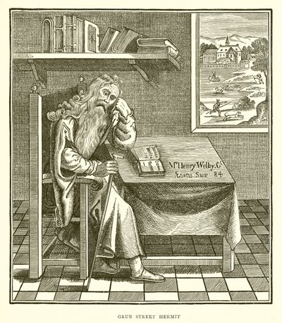 Grub Street Hermit by English School