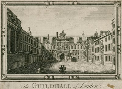 Guildhall, London by English School