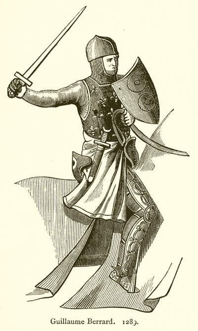 Guillaume Berrard. 1289 by English School