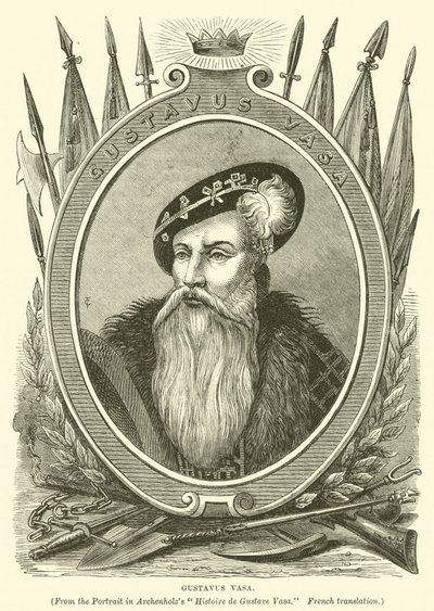 Gustavus Vasa by English School
