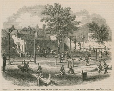 Gymnasia and Playground of the Children of the Home and Colonial Infant School Society by English School