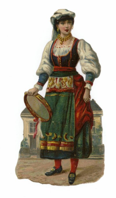 Gypsy Costume by English School
