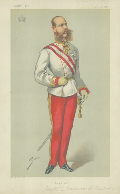 HI & RM Francis Joseph I, The Emperor-King of Austro-Hungary by English School