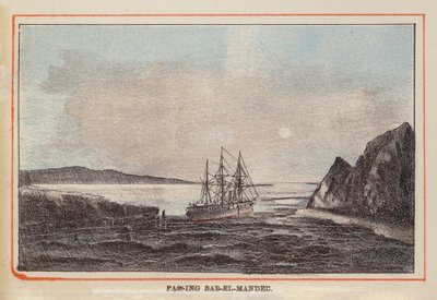 HM Indian Troop-Ship: Passing Bab-El-Manded by English School