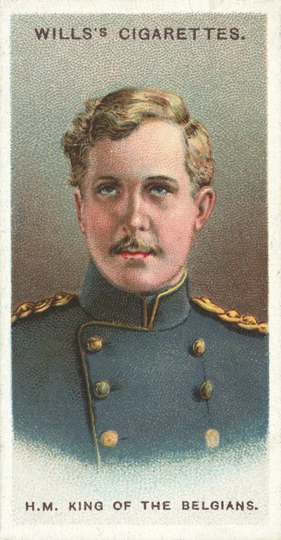 HM King of the Belgians by English School